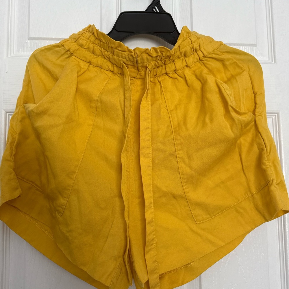 H&M Sunny Yellow Shorts